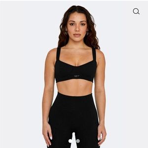 NEW Set Active Onyx Sculpex Contour Bra XS